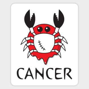 Cancer HORRORscope Sticker